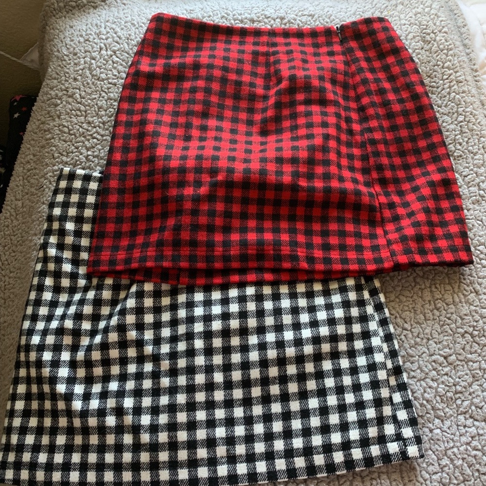 Forever 21 Plaid Mini Skirt Bundle